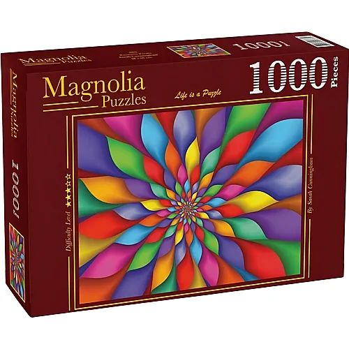 Magnolia Puzzle Rainbow Petals (1000Teile)