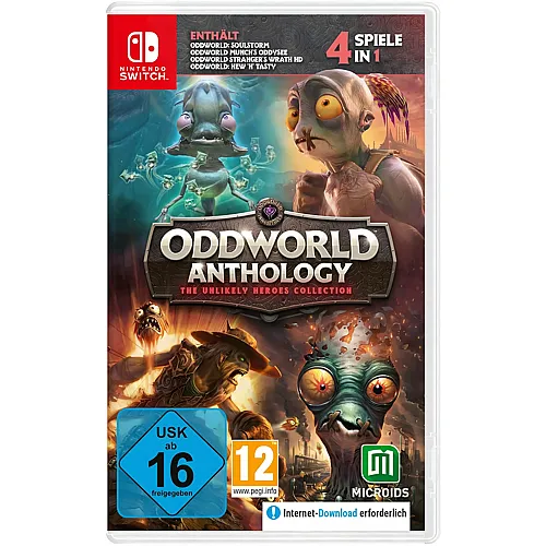 GAME Oddworld Anthology: The Unlikely, Switch