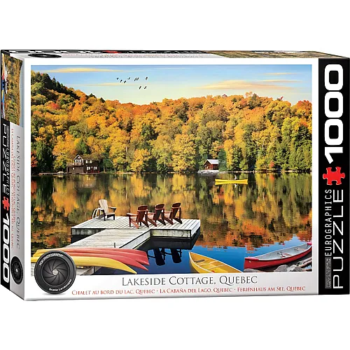 Lakeside Cottage Quebec 1000Teile