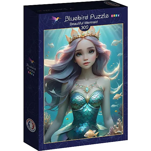 Bluebird Puzzle Beautiful Mermaid - 300 Teile