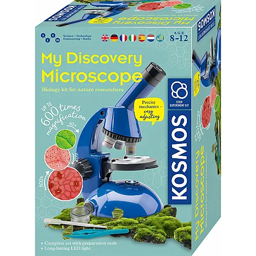 Kosmos Entdecker-Mikroskop - Mehrsprachig