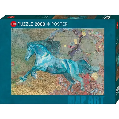 Horse Map 2000Teile