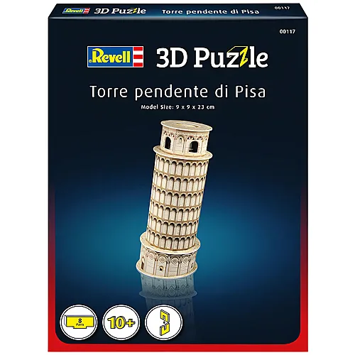 Revell Puzzle Schiefer Turm von Pisa (8Teile)