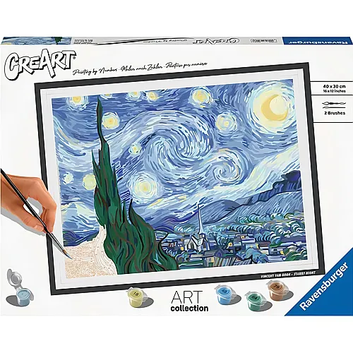 Ravensburger CreArt Art Collection The Starry Night (Van Gogh)