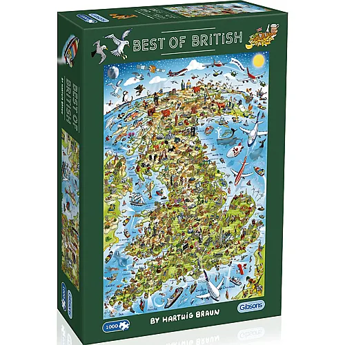 Best of British 1000Teile