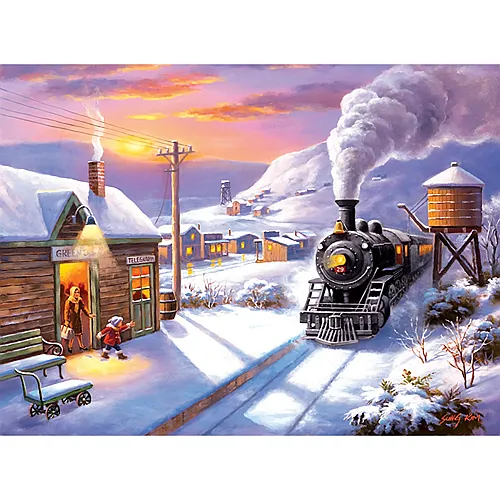 SunsOut Puzzle Sung Kim Greenville Depot (1000Teile)