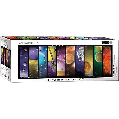 The Solar System 1000Teile