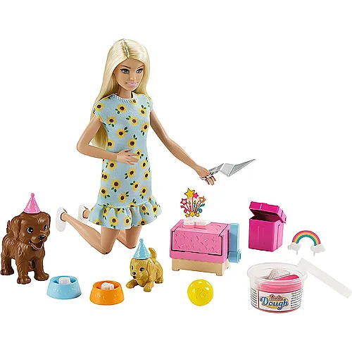 Barbie Familie & Freunde Hndchenparty Puppe und Spielset