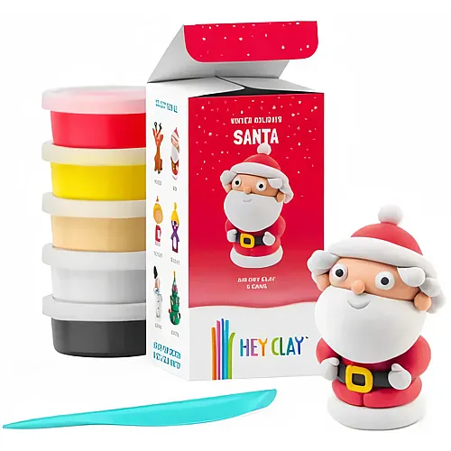 Hey Clay Winterzeit Weihnachtsmann - 75 g