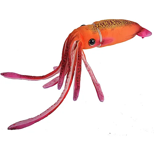 Wild Republic Aquatic Tintenfisch Orange (50cm)