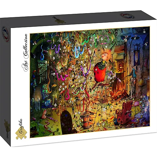 La sorci�re et l'arbre serpent - 2000 pi�ces