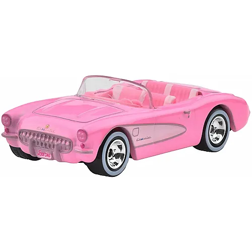 Hot Wheels Barbie The Movie 1956 Corvette Cabrio - 1:64