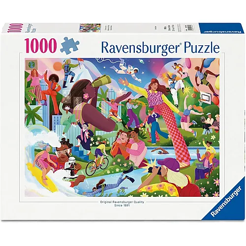 Ravensburger Puzzle Heldinnen des Alltags - 1000 Teile