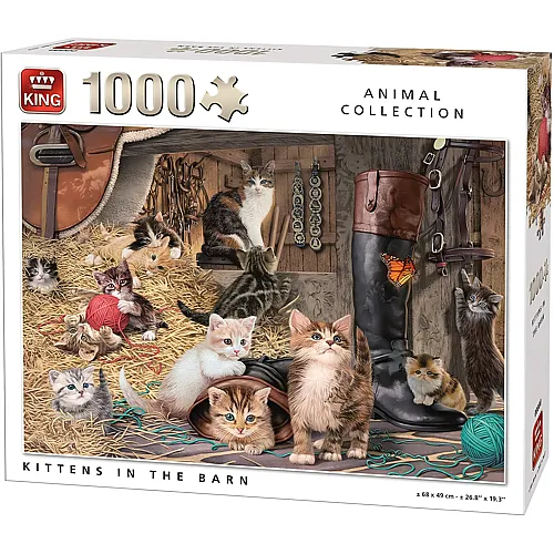 King K�tzchen in der Scheune - 1000 Teile