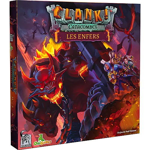 Origames Clank ! - Catacombes - Les Enfers (f)