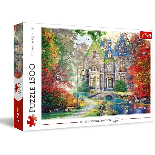 Herbstliche Villa - 1500 Teile