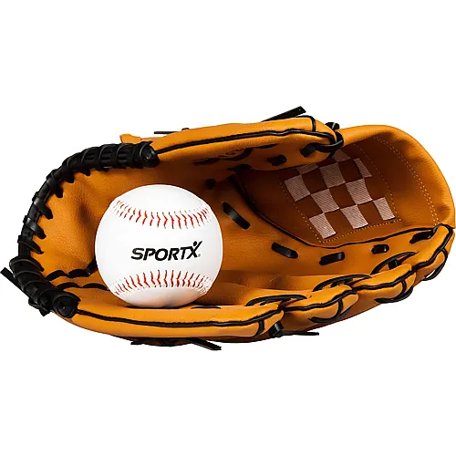SportX Baseballhandschuh mit Ball