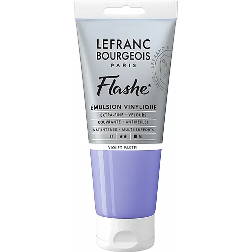 Lefranc Bourgeois Lfb Flashe Acryl 80ml Tube Pastellviolett