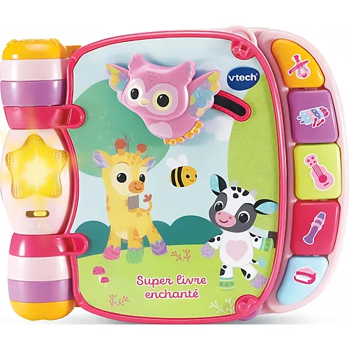 Super Livre Enchant� Rose - Franais