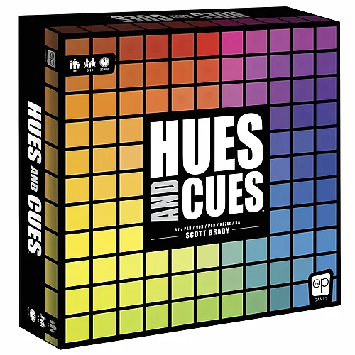 Usaopoly Hues & Cues - Mehrsprachig
