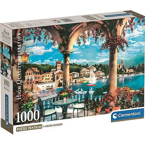 Balkon - Mit Blick auf den Comer See 1000Teile