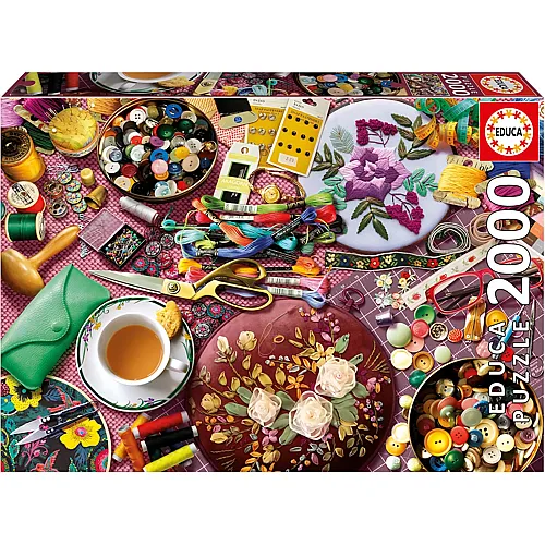 Der N�htisch - 2000 Teile