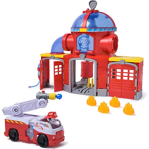 Fire Rescue - DLX Feuerwehr Station mit Licht & Sound