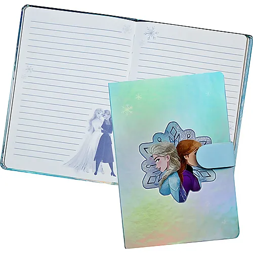 Undercover Disney Frozen Notizbuch mit Magnetverschluss