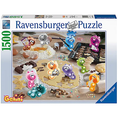 Ravensburger Puzzle Gelini Weihnachts-Bckerei (1500Teile)