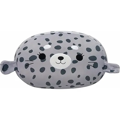 Squishmallows Kellytoy Pl�sch, 30,5 cm, Grau gepunktet, stapelbar, offizielles Lizenzprodukt, weiches Geschenk f�r Kinder, M�dchen und Jungen, waschbar, mehrfarbig, f�r alle Altersgruppen