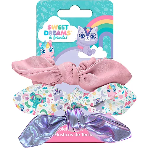 Kids Licensing Sweet Dreams Haargummi-Set - 3 Teile