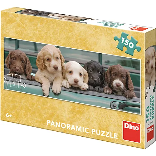 Dino Puzzle Panorama Welpen - 150 Teile