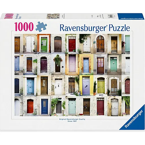 Ravensburger Puzzle Beautiful Doors in the Provence region of France (1000Teile)