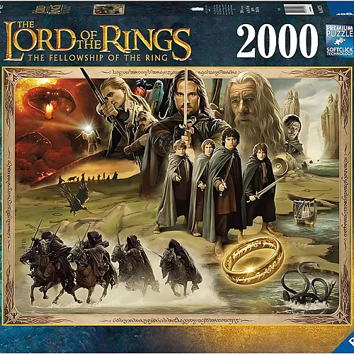 Ravensburger Puzzle Lord of the Rings The Fellowship of the Ring (2000Teile)