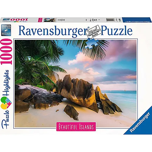 Ravensburger Puzzle Beautiful Islands Seychellen (1000Teile)