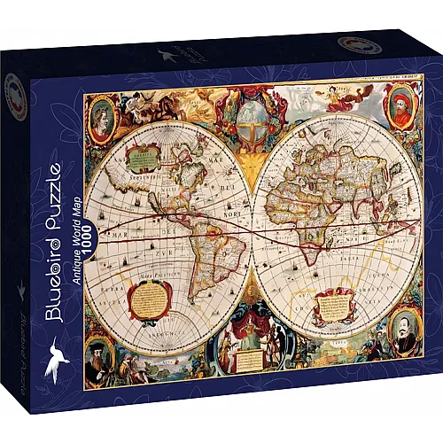 Antique World Map 1000Teile