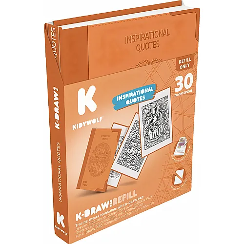 Kidywolf Nachf�llpack Spr�che zu Designtafel