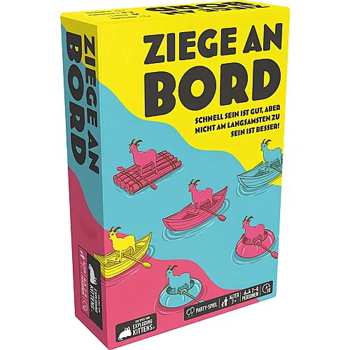 Exploding Kittens Ziege an Bord - Deutsch