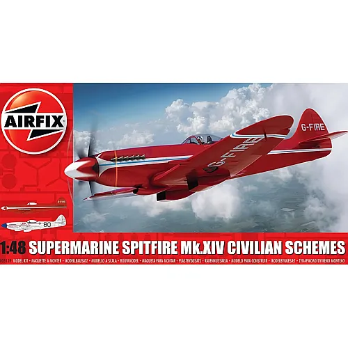 Airfix Supermarine Spitfire MkXIV Race Schemes