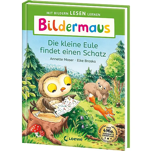 Die kleine Eule findet einen Schatz