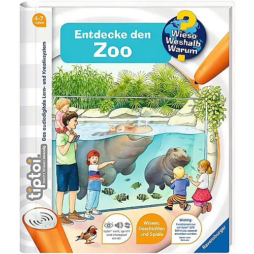 Ravensburger tiptoi Bilderbuch Entdecke den Zoo (Nr.20)