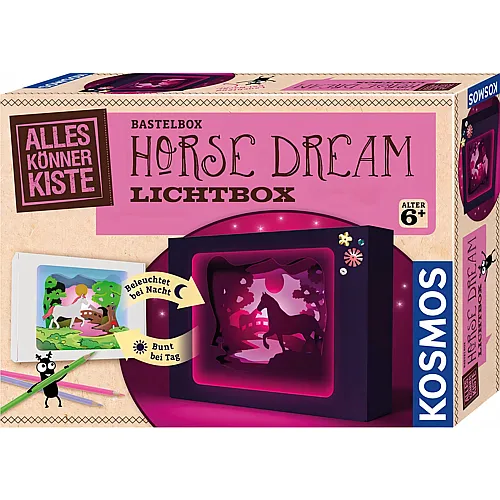 Kosmos Alles K�nner Kiste Horse Dream Lichtbox