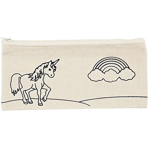 Creativ Company Etui Einhorn - 21 x 9 cm