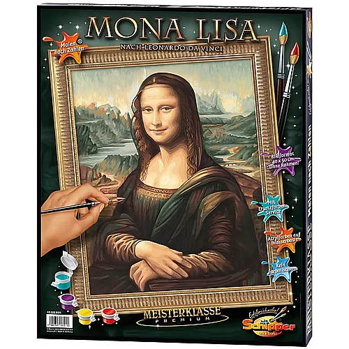 Schipper Museums Kollektion Malen nach Zahlen Mona Lisa
