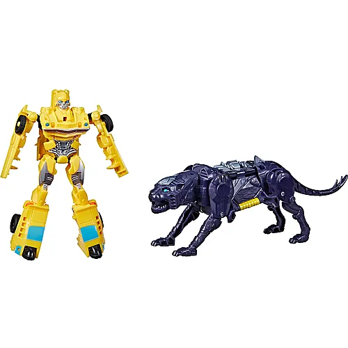 Hasbro Rise of the Beasts Transformers 2er-Pack Bumblebee & Snarlsaber