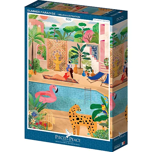 Pieces & Peace Puzzle Summer Paradise - 500 Teile
