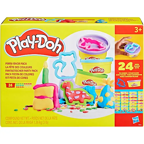 Play-Doh Fantastischer Party Pack (24x56g)