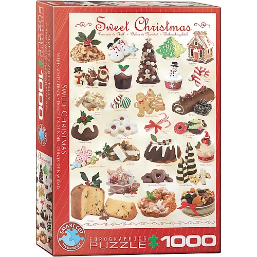 Eurographics Puzzle Sweet Christmas (1000Teile)