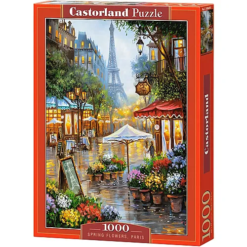Spring Flowers, Paris - 1000 Teile