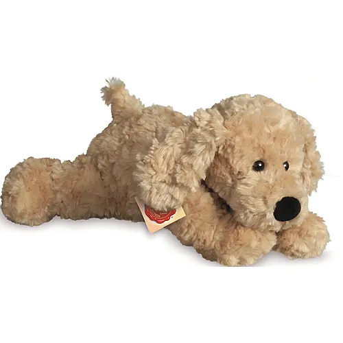 Teddy-Hermann Schlenkerhund Beige - 28 cm